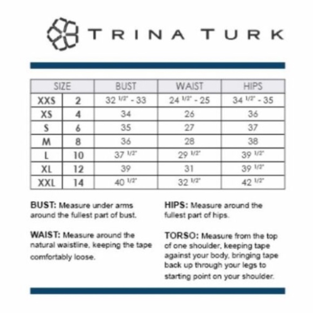 NWT $142 TRINA TURK US 6  ONE SHOULDER ONE PIECE - Picture 6 of 10